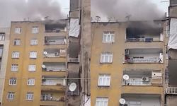 Diyarbakır'da 7 katlı apartmanda korkutan yangın