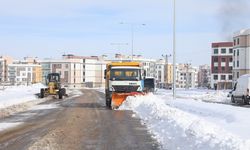 Diyarbakır’da ana arterlerde kar birikintileri temizleniyor