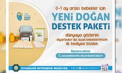 Diyarbakır’da annelere Belediyeden destek paketi