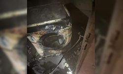 Diyarbakır’da çamaşır makinesi evi küle çevirdi