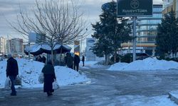 Diyarbakır’da kar gitti, tehlike kaldı