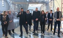 Diyarbakır’da kar yağışından zarar gören OSB’ye dayanışma ziyareti