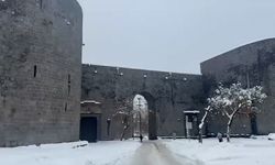Diyarbakır’da yeni yılın ilk gününde kar sessizliği!