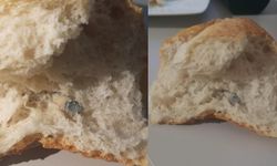 Fırından alınan ekmeğin içinden vida çıktı