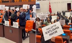 Meclis Genel Kurulu’nda Halep tepkisi