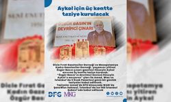 Gazeteci örgütleri Hüseyin Aykol için 3 kentte taziye kuracak