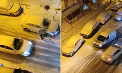 Diyarbakır yine beyaza büründü