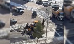 Diyarbakır’da kar yağışı durdu, mücadele sürüyor