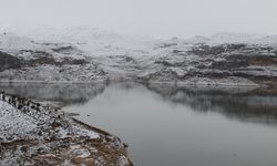 Kar yağışı, Ilısu Barajı'nın gelinlik süsü oldu
