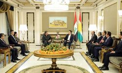 Mazlum Abdi, Neçirvan Barzani ile görüştü