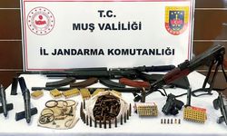 Çok sayıda silah ele geçirildi