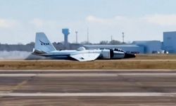 NASA uçağı arıza nedeniyle iniş yaptı