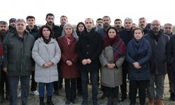 Kamişlo sınırında nöbet eylemi