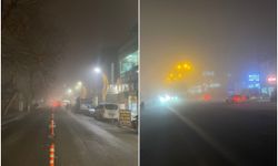 Diyarbakır Silvan’da sis hayatı olumsuz etkiliyor