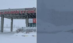 Yüksekova'da uçak seferleri iptal edildi