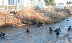 Sulama kanalında 5 günlük arama