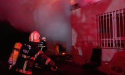 Oduncular pazarında yangın