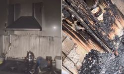 Elazığ’da ev yangını