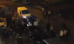 Aracıyla kavga edenleri ezdi