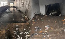 Diyarbakır Ofis Yeraltı geçidinin hali içler acısı