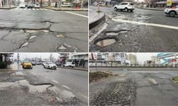 Diyarbakır’da kar sonrası yollarda tehlike