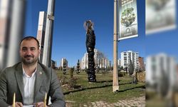 Diyarbakır'da siyah poşet sarılmış palmiyeli kayyum izi