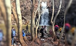 Diyarbakır'da yağış SONRASI şelaleler coştu