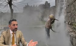 Diyarbakır’ın tarihine zarar veren spreylere karşı uyarı!