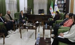 Fransa’dan Kamişlo’ya ziyaret