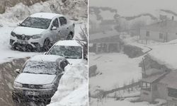 Hakkari Yüksekova’da kar yağışı