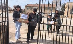 Öğrencilerden kırsal okullara kitap desteği