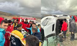 Şırnak'ta işçi servisi kaza yaptı: 9 yaralı