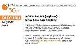 YDS sonuçları açıklandı