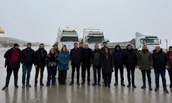 Yardım TIR’ları Diyarbakır’a geri döndü