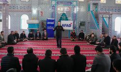 AFAD'dan Diyarbakır'daki imamlara camilerde "afetler öncesi hazırlık" eğitimi