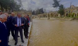 Balıklıgöl'ün suyu bulandı