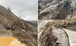 Batman'ın 3 ilçesinde toprak kayması
