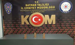 Batman'da 2 kilo 581 gram altın ele geçirildi