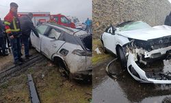 Bingöl’de araç şarampole devrildi: 5 yaralı