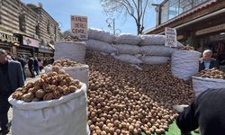 Diyarbakır tezgahlarında Maraş cevizleri
