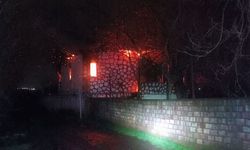 Diyarbakır'daki çiftlikte korkutan yangın