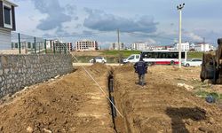 Diyarbakır Ergani’de yeni yerleşim alanlarına kanalizasyon