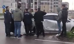 Diyarbakır'da kaza sonrası gerginlik