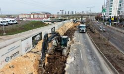 Diyarbakır Şehir Hastanesinin kanalizasyon hattı tamamlandı