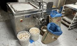 Diyarbakır’da 1 ton lokuma el konuldu