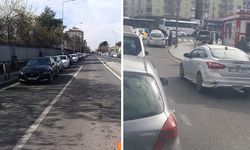 Diyarbakır’da hatalı park trafiği kilitliyor