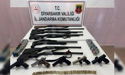 Diyarbakır’da silah kaçakçılarına operasyon