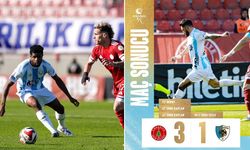 Erzurumspor FK Ümraniyespor’a 3 -  1 yenildi