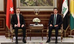 Neçirvan Barzani ile Hakan Fidan görüştü