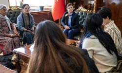 Hindistanlı kadınlardan Diyarbakır Belediyesine ziyaret